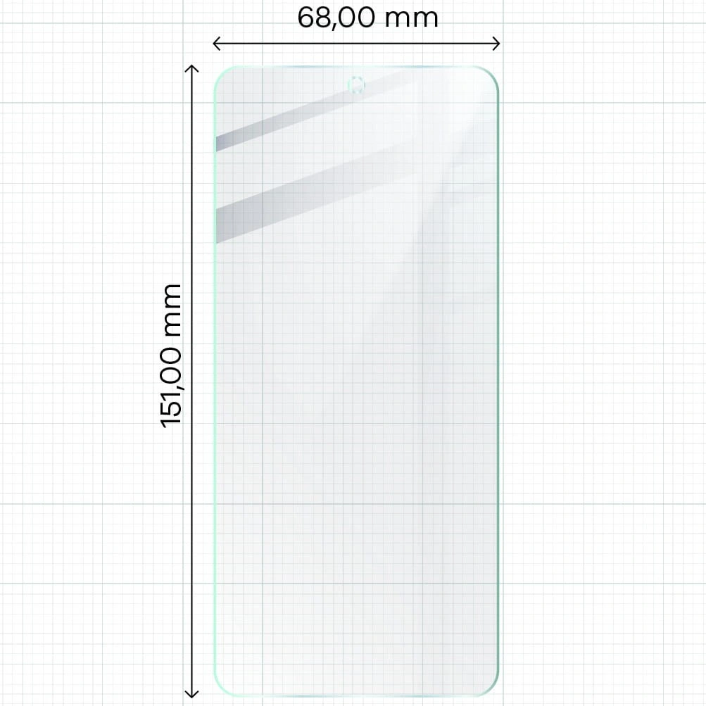 Bizon Glass Clear tempered glass - 3 pcs. + lens glass Google Pixel 6