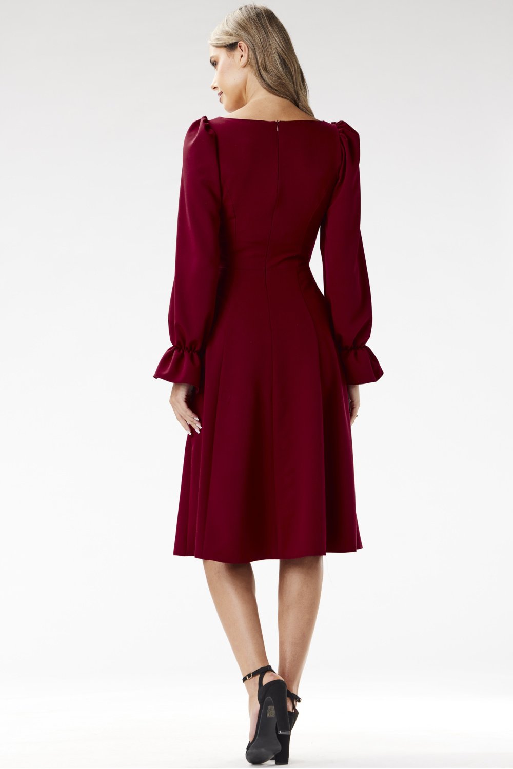  Cocktail dress model 204267 awama  red