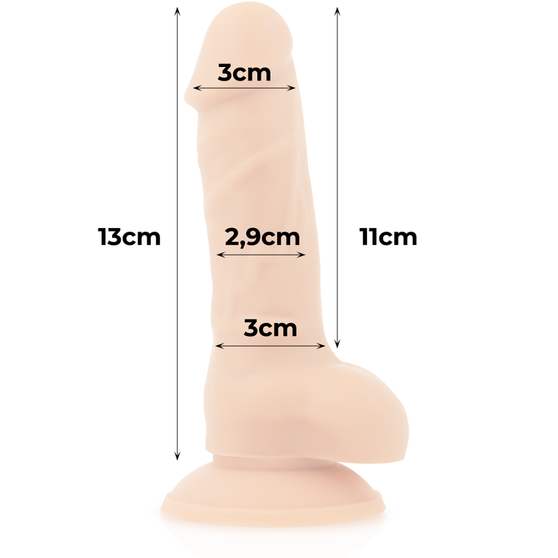 COCK MILLER HARNESS + SILICONE DENSITY COCKSIL ARTICULABLE 13 CM