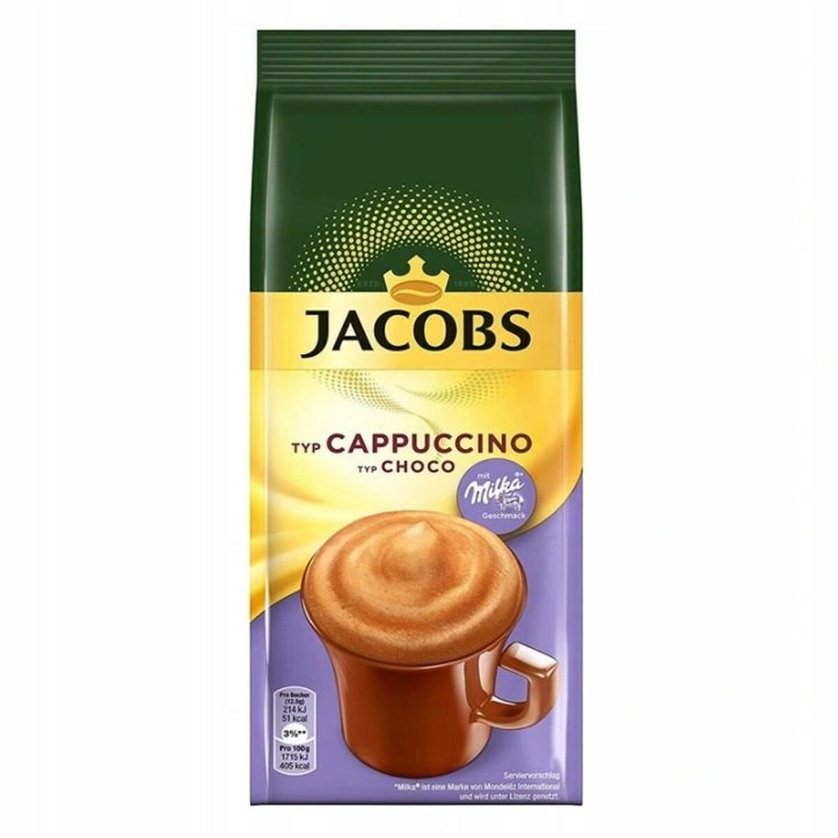 Soluble coffee Jacobs Choco 500 g