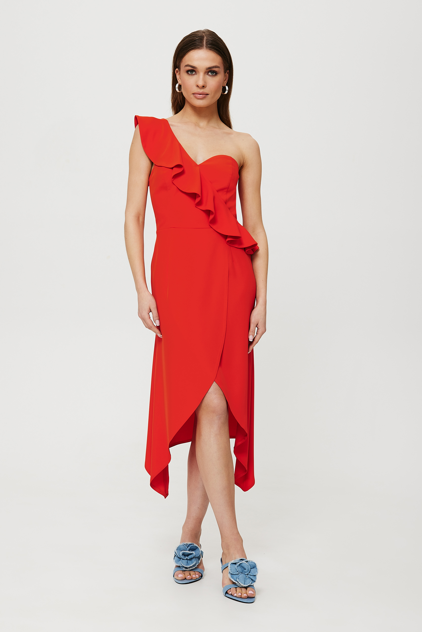  Cocktail dress model 193991 Makover  red
