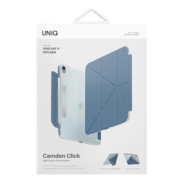 UNIQ Camden Click Apple iPad Air 11" 2024 (6 gen) stone blue