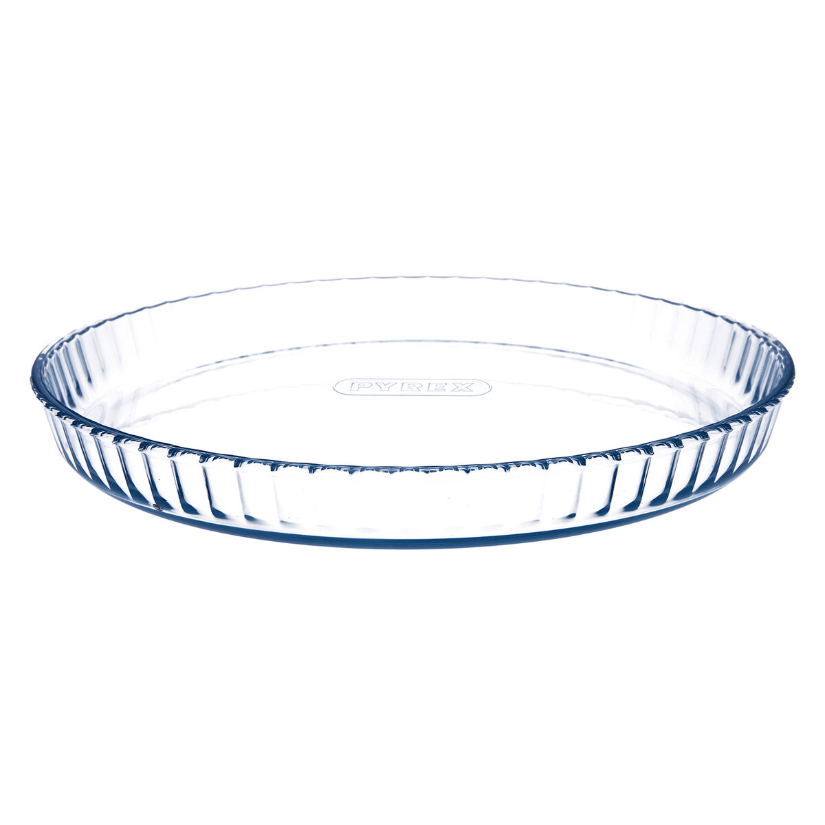 Oven Mould Pyrex Classic Circular Flat 31 x 31 x 4 cm Transparent (6 Units)