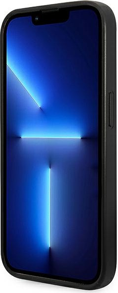 Guess GUHCP14XG4GLGR Apple iPhone 14 Pro Max grey hard case 4G Stripe Collection