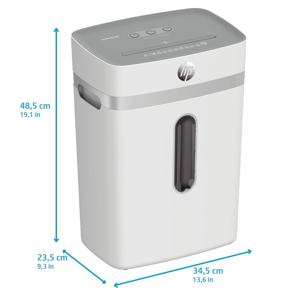Paper Shredder Hewlett Packard 23 L