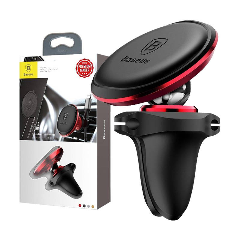 Baseus Magnetic Car Mount Holder (red)