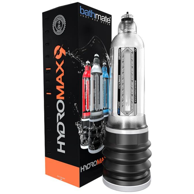 BATHMATE - HYDROMAX 9 TRANSPARENT PENIS INCREASE PUMP