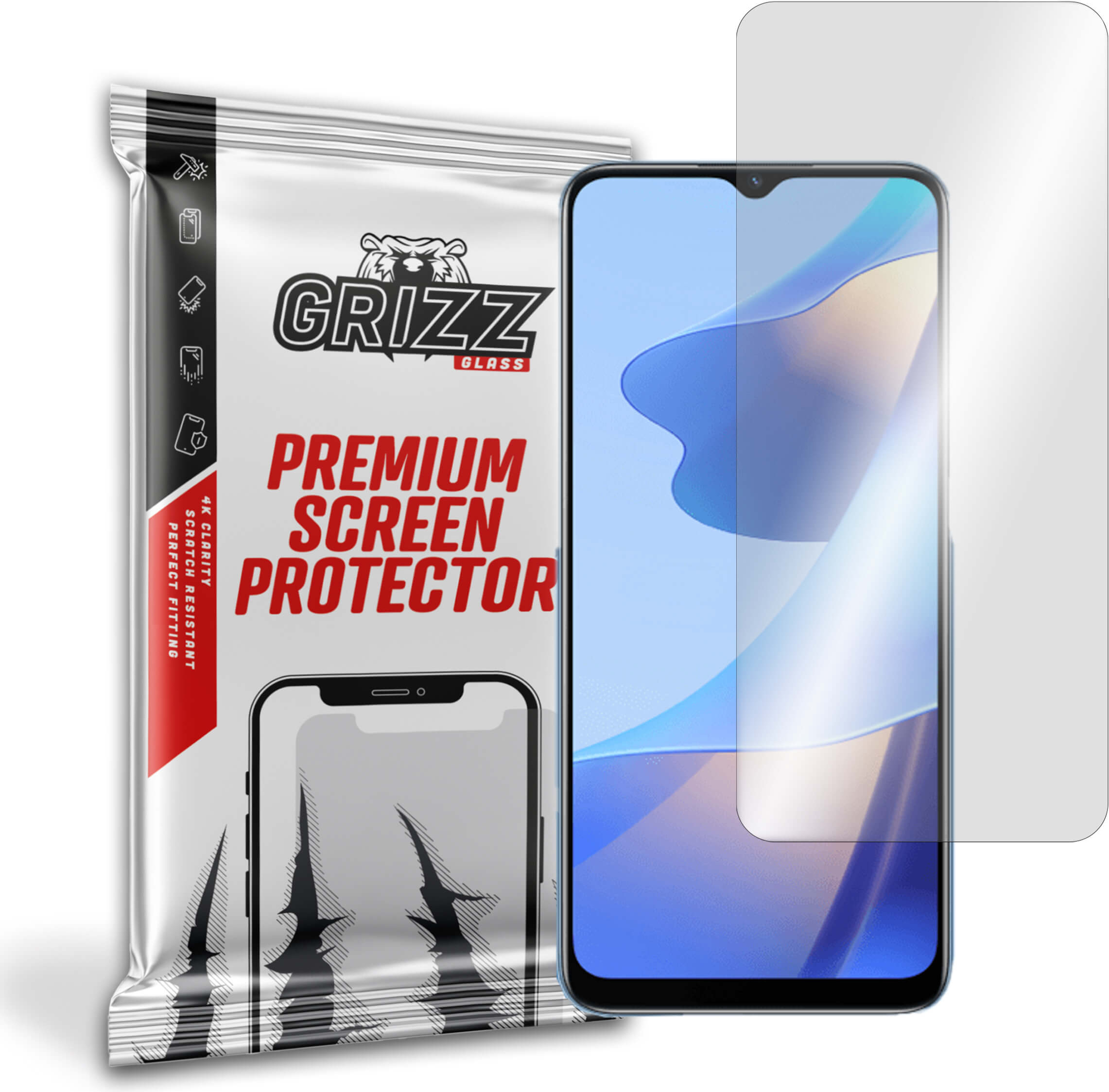 GrizzGlass HybridGlass Oppo A54s
