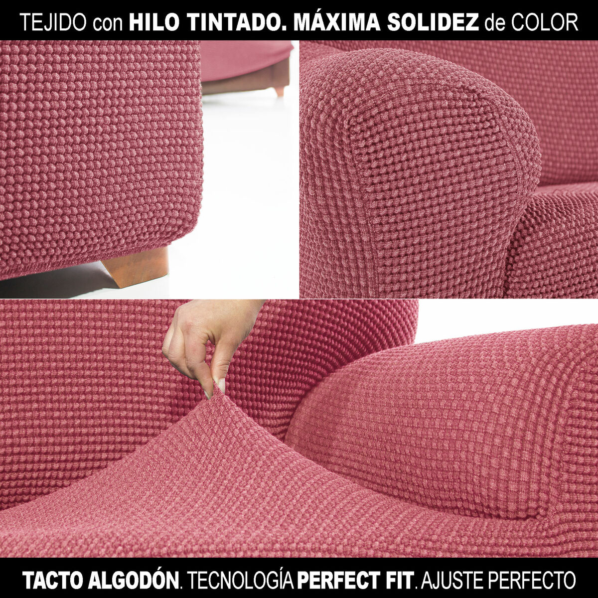 Cover for chaise longue with long right arm Sofaskins NIAGARA 210 - 340 cm Cover for chaise longue with long right arm Sofaskins NIAGARA 210 - 340 cm