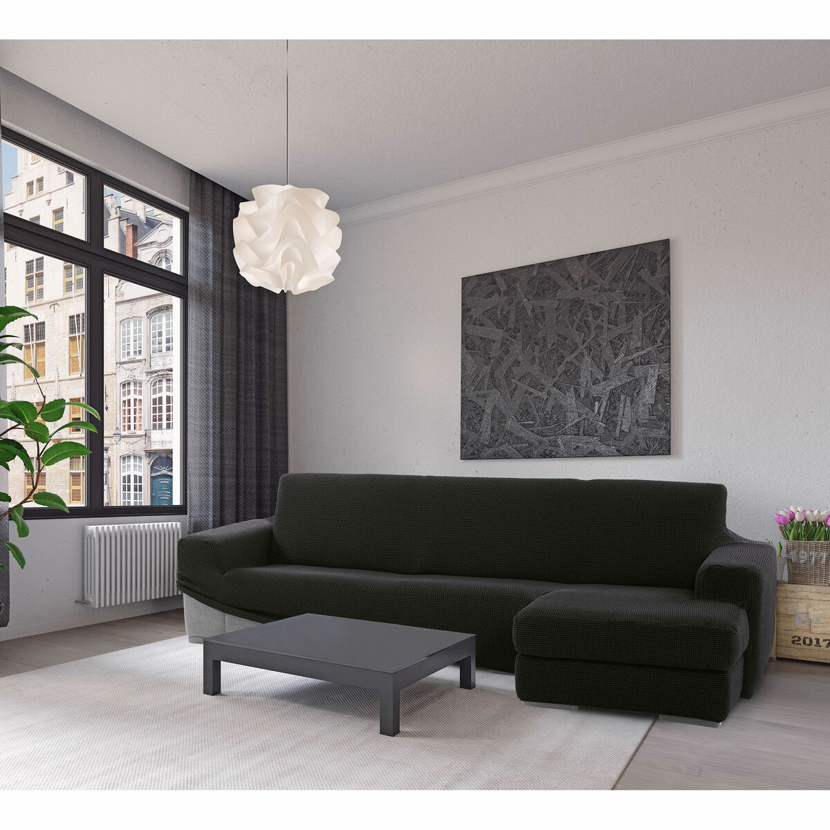 Chaise longue cover with short right arm Sofaskins NIAGARA 210 - 340 cm Chaise longue cover with short right arm Sofaskins NIAGARA 210 - 340 cm