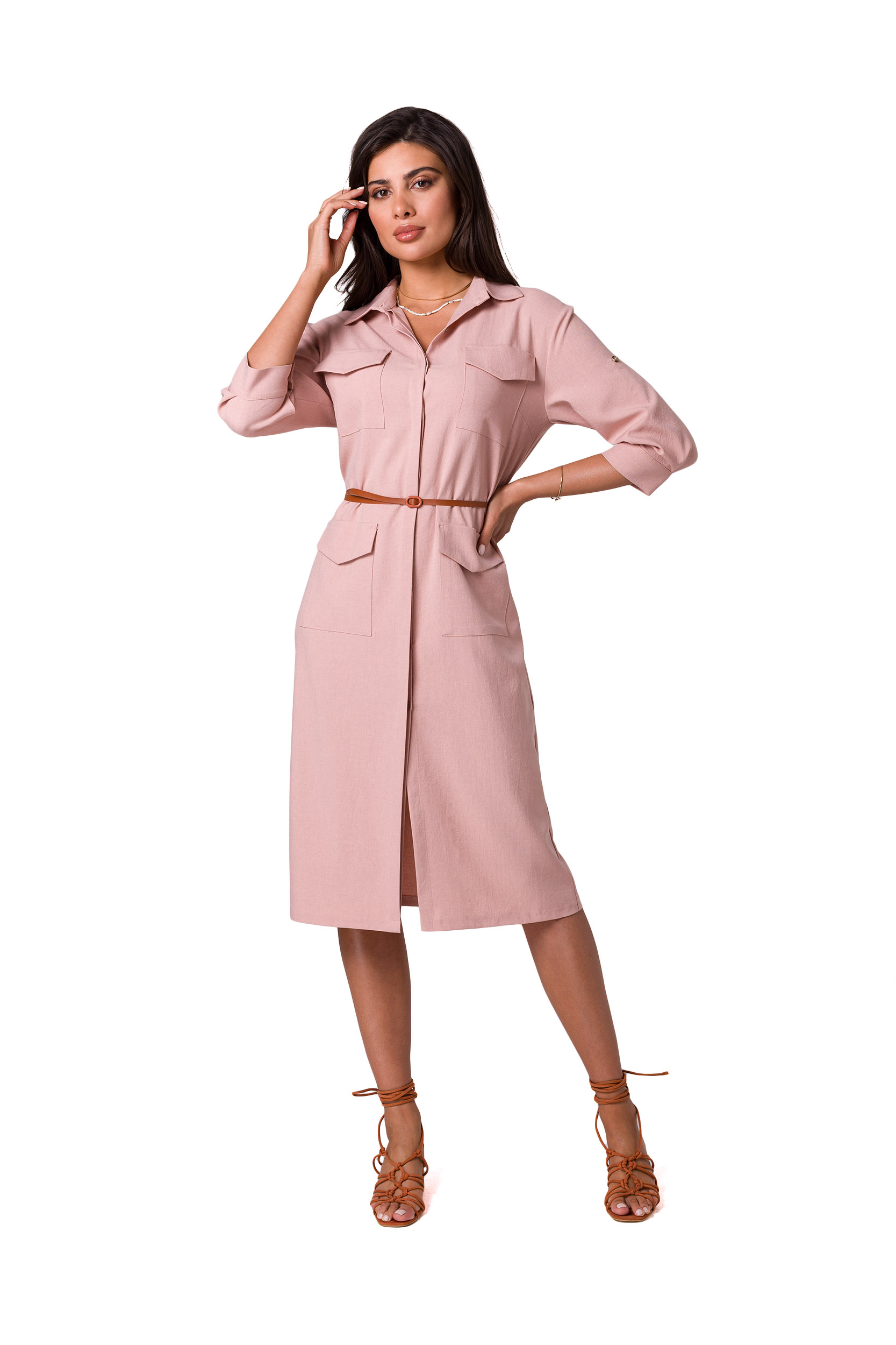  Daydress model 177962 BeWear  pink