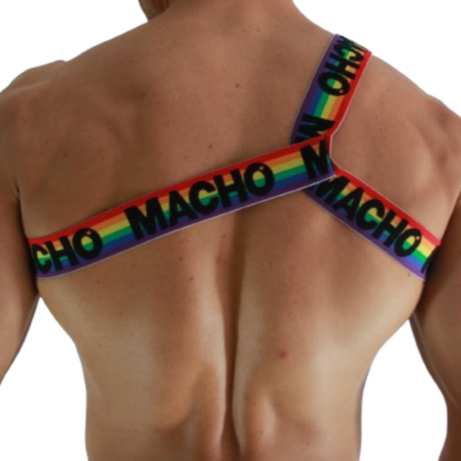 MACHO - ROMAN HARNESS PRIDE L/XL