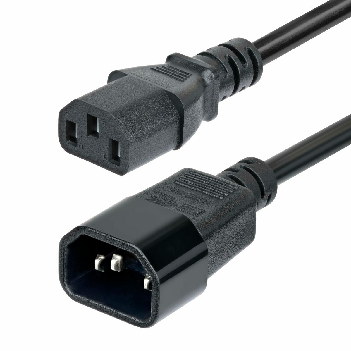 Current Adaptor Startech PXTC13C141415FEU Black C13 C14