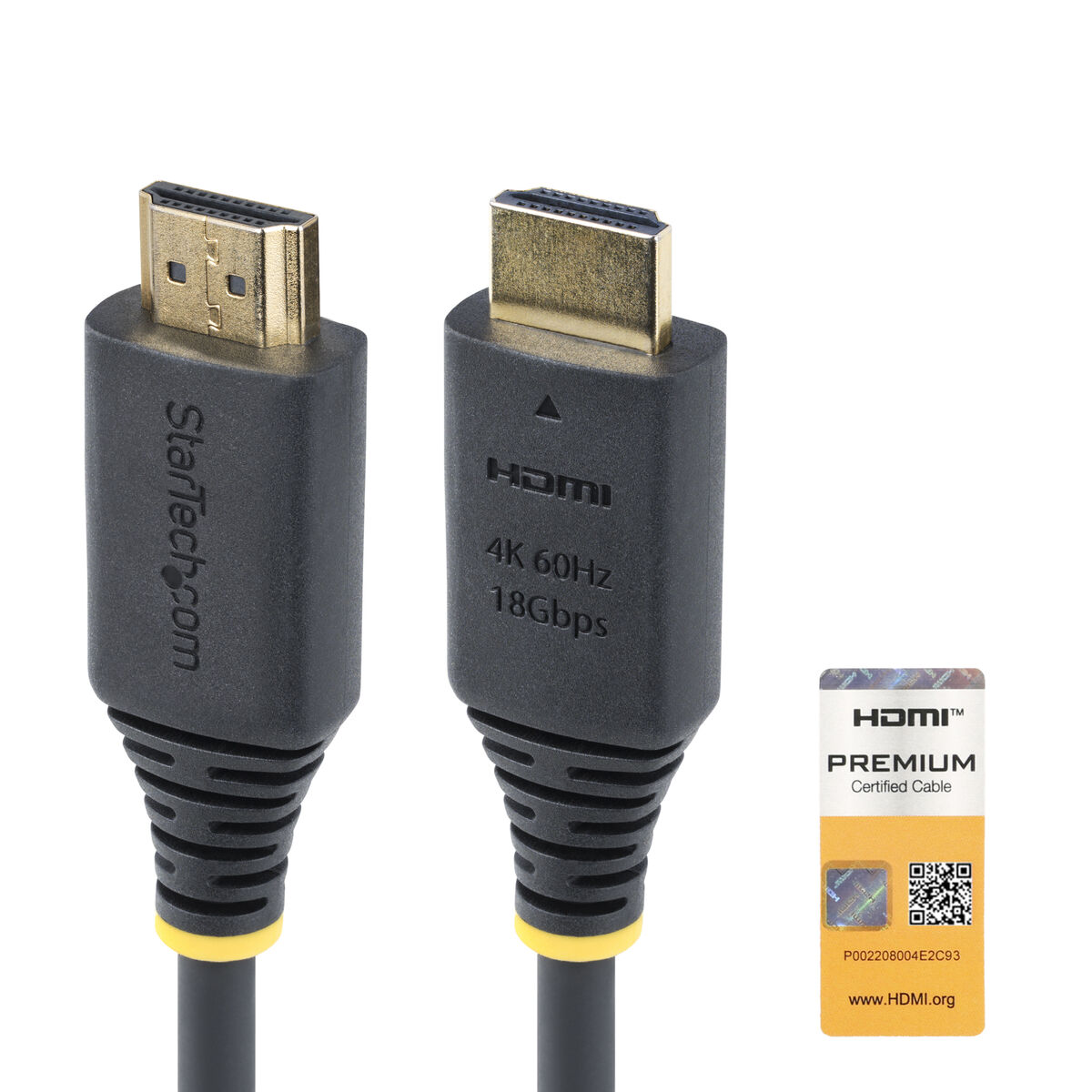 HDMI Cable Startech PREMIUM Black 2 m