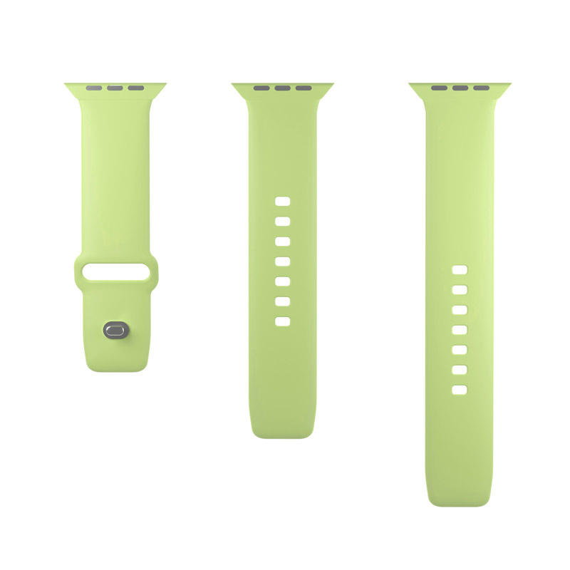 PURO ICON Strap Apple Watch 4/5/6/7/SE/8/9 40/41mm (S/M & M/L) (Matcha Green)