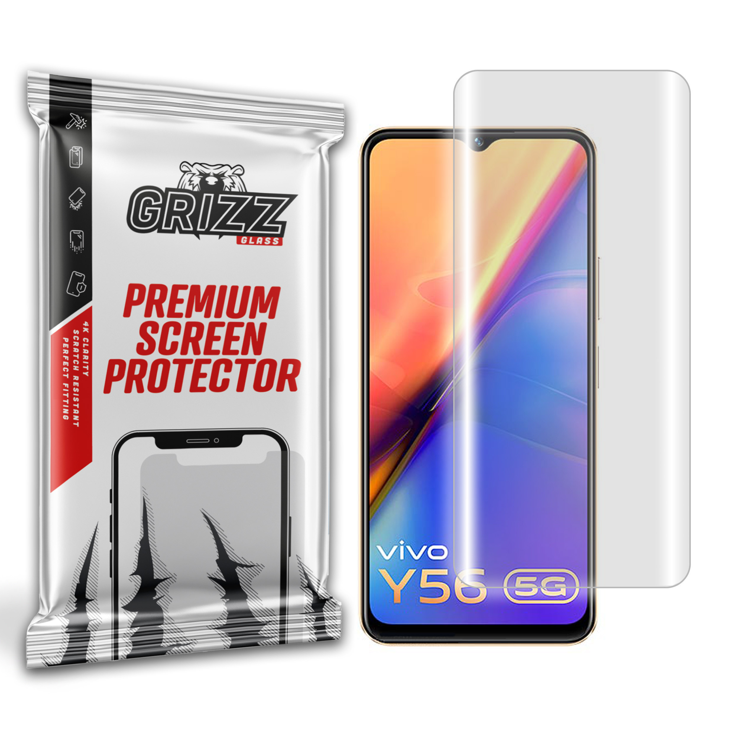 GrizzGlass Hydrofilm vivo Y56 hydrogel film