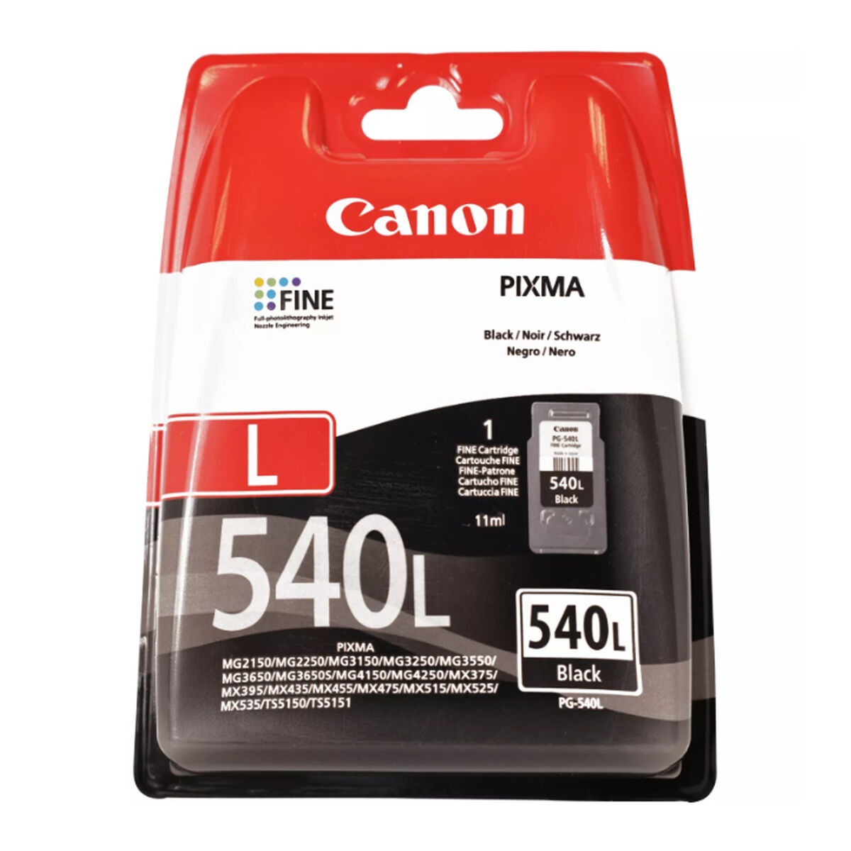 Original Ink Cartridge Canon PG-540L Black
