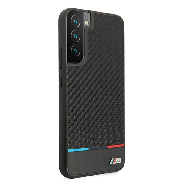 BMW BMHCS22MPUCARTCBK Samsung Galaxy S22+ Plus black M Collection Triangles