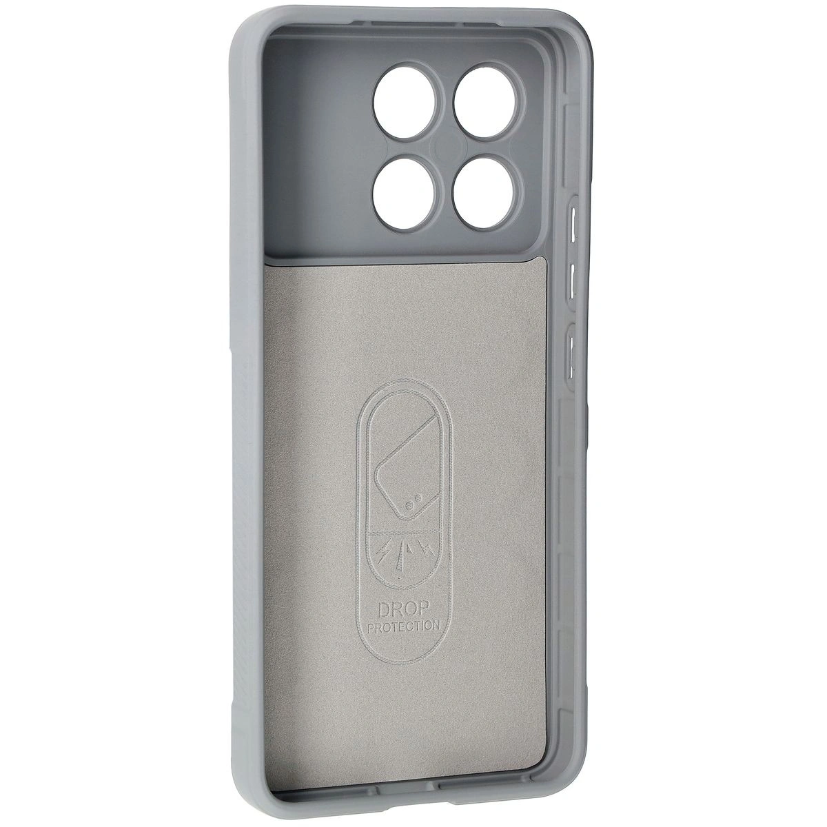 Bizon Case Tur Xiaomi Poco F6 Pro light grey