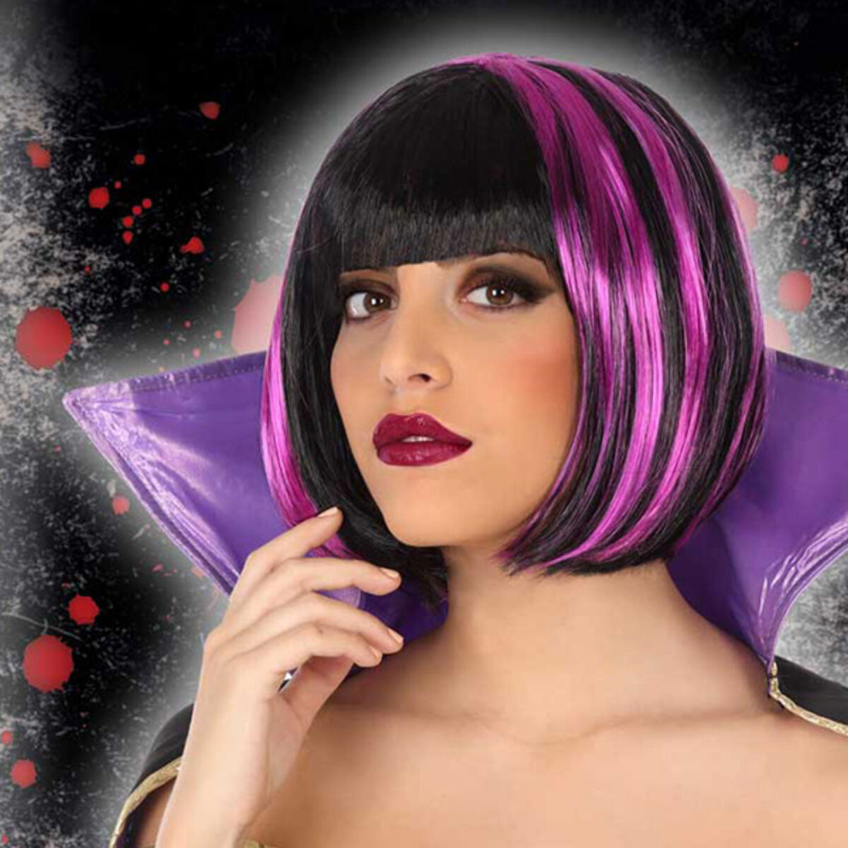 Wigs Vampiress Bicoloured 117922