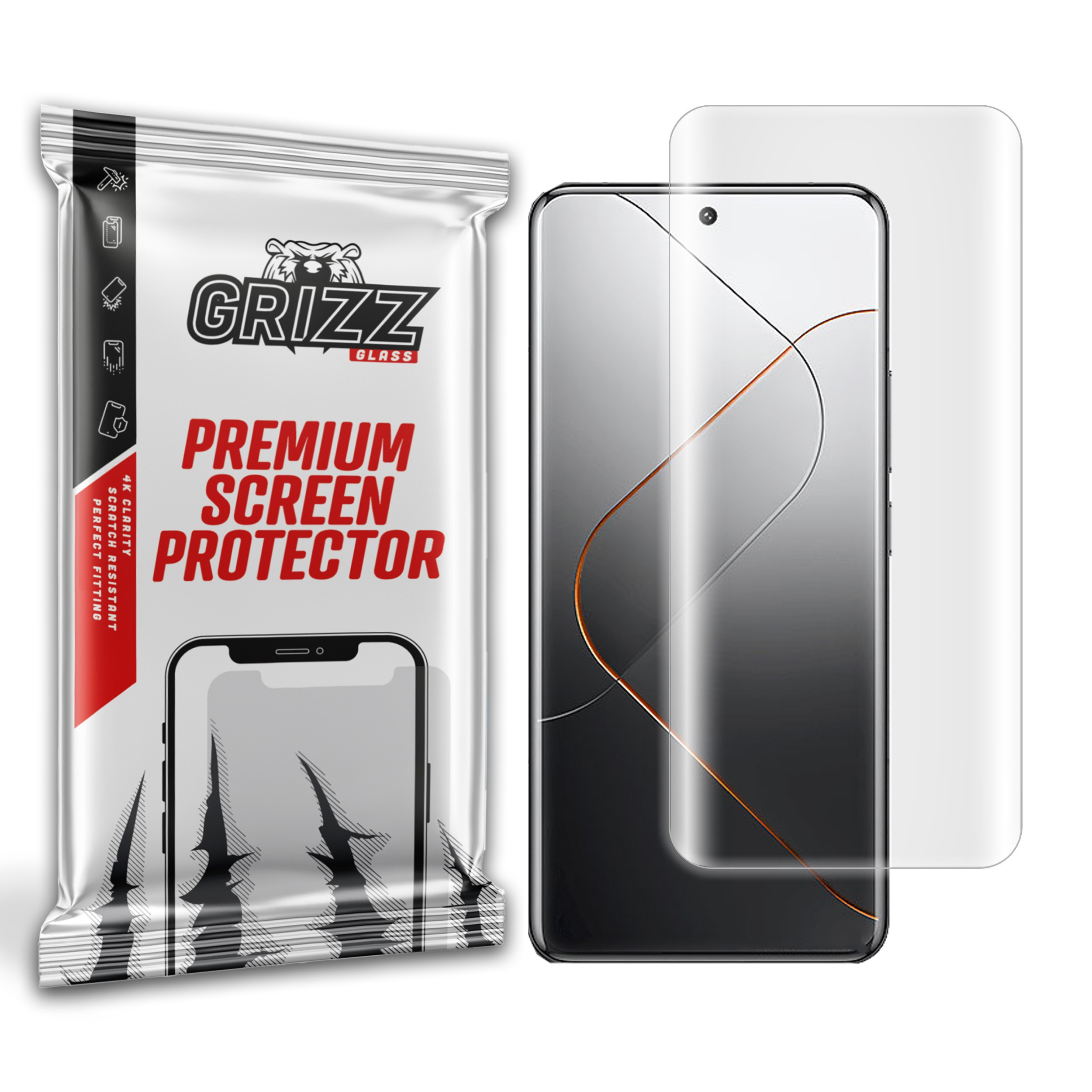 GrizzGlass Hydrofilm Xiaomi 14 Pro