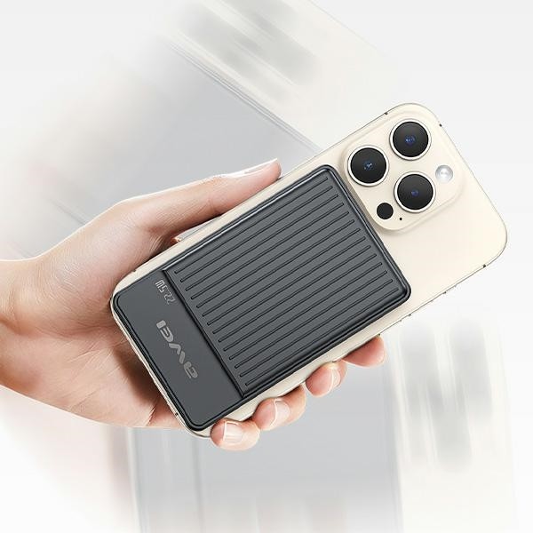 AWEI P33K wireless powerbank MagSafe 10000mAh 22.5W black