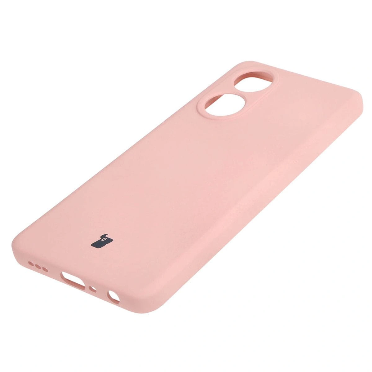 Bizon Case Silicone Oppo A58 4G light pink