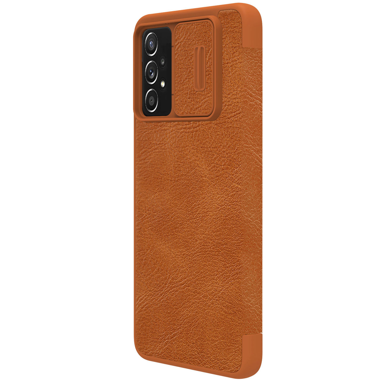 Nillkin Qin Samsung Galaxy A73 brown