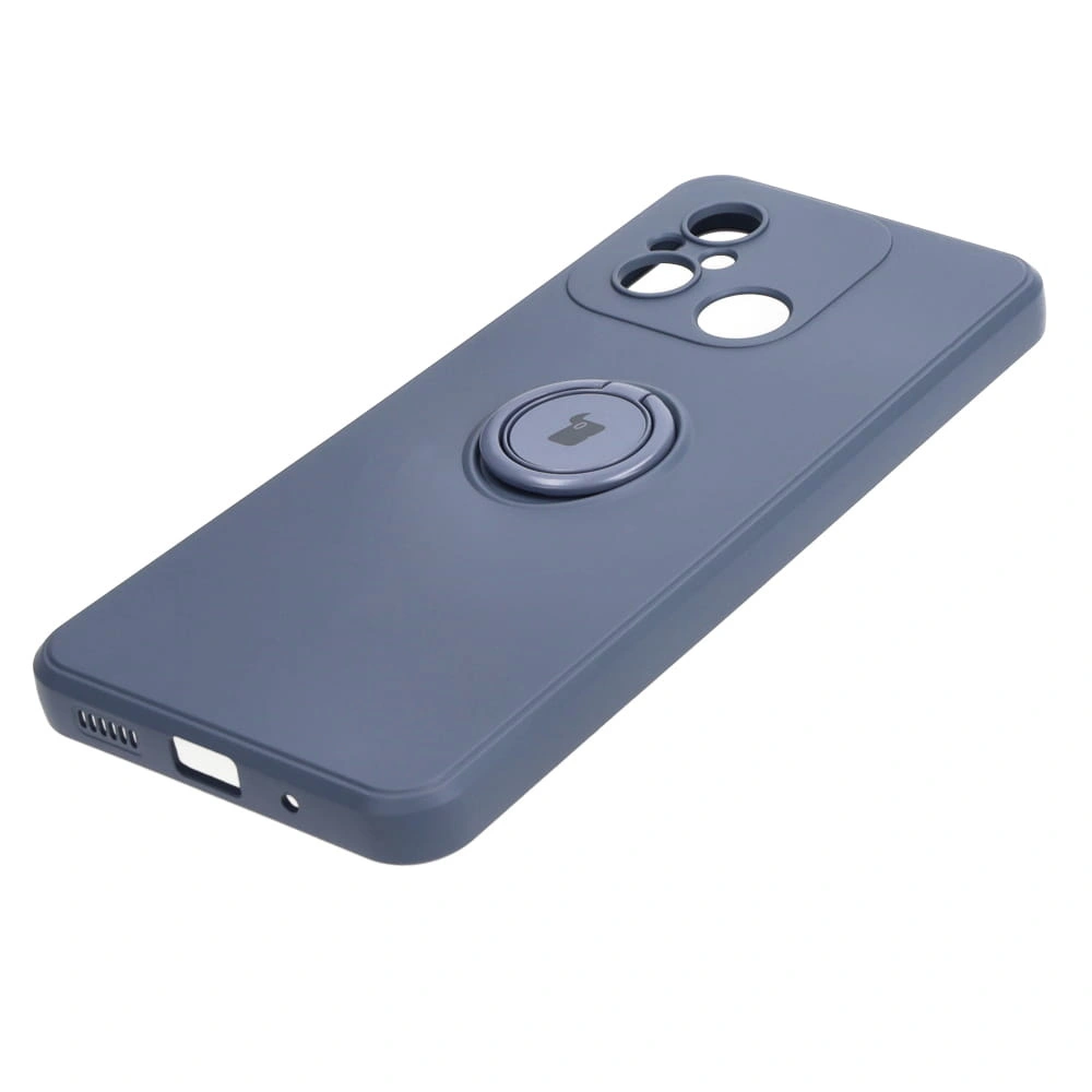Bizon Case Silicone Ring Sq Xiaomi Redmi 12C grey