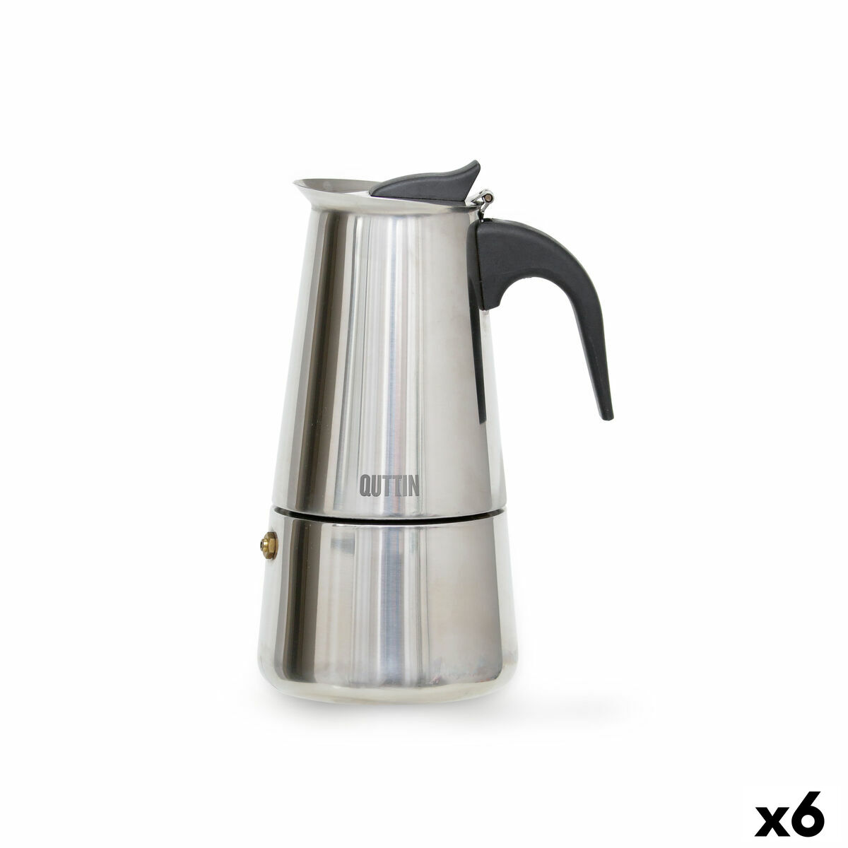 Italian Coffee Pot Quttin 9 Cups (6 Units)