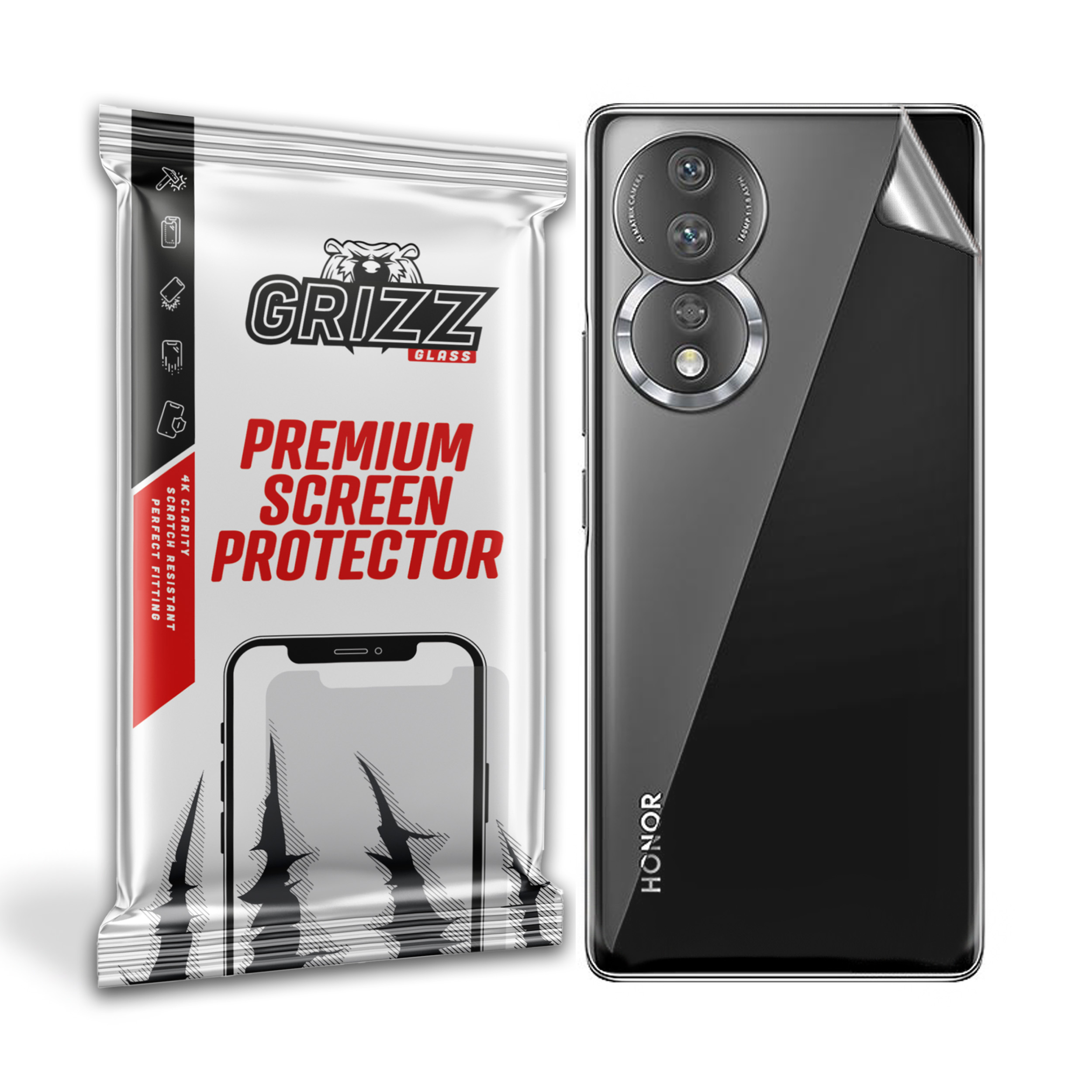 GrizzGlass SatinSkin Honor 80