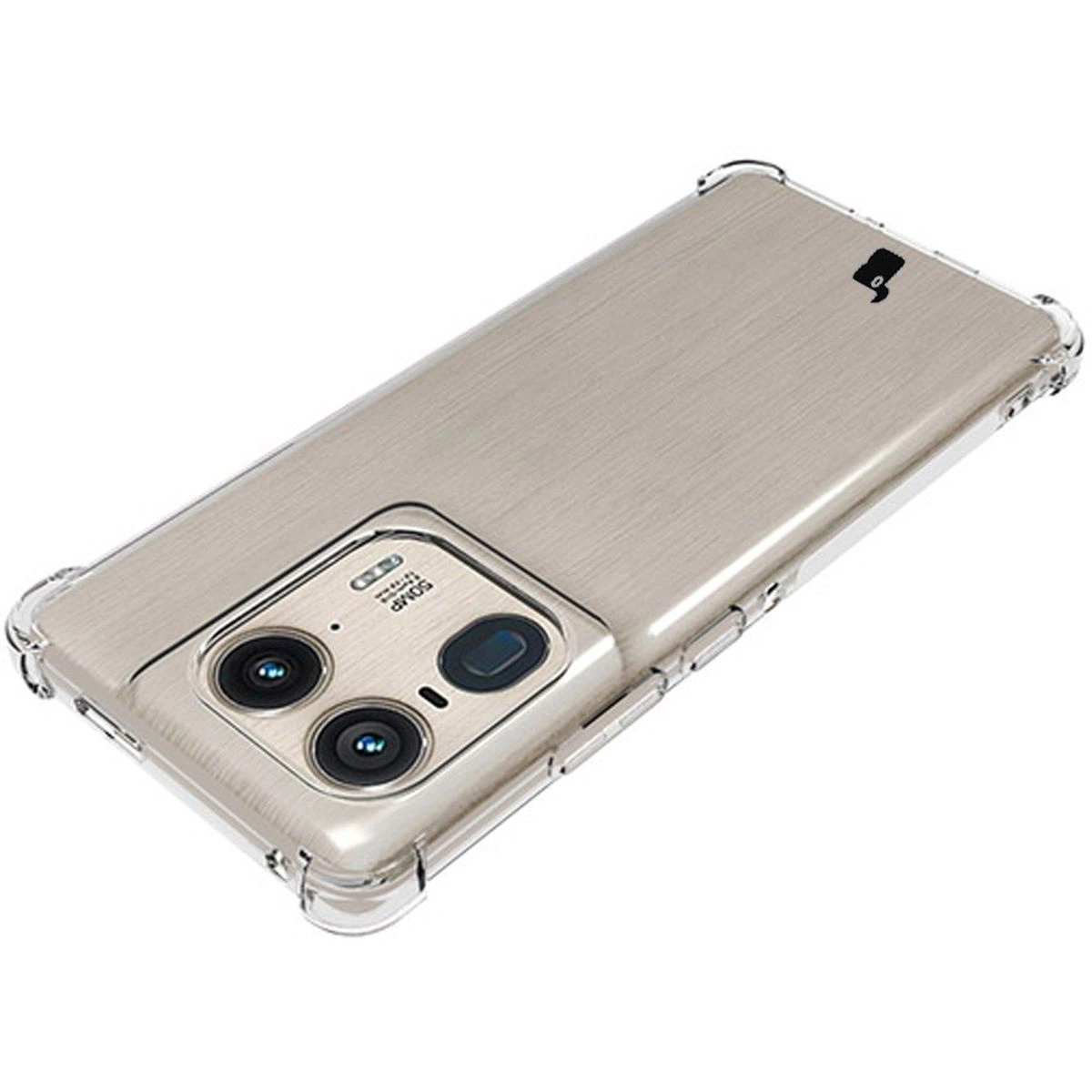 Bizon Case Salpa Motorola Edge 50 Ultra clear