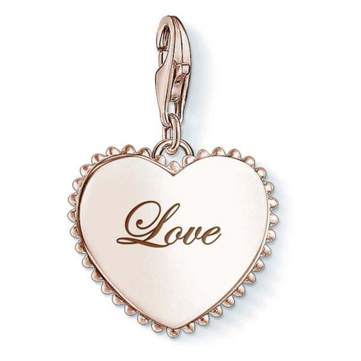 Paciorek Damski Thomas Sabo 1502-415-40 (1,68 cm) Różowe złoto (1,68 cm)