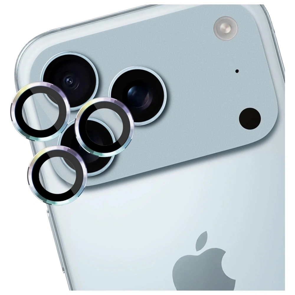 Szkło hybrydowe na obiektyw aparatu 3MK Lens Protection Pro do Apple iPhone 17 Pro / 17 Pro Max wielokolorowy