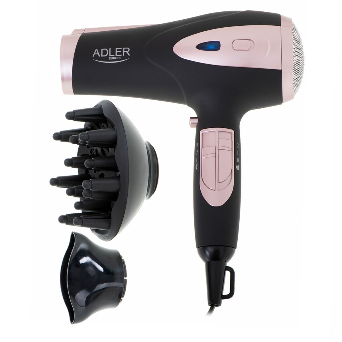 Hairdryer Adler AD 2248 Black 2400 W