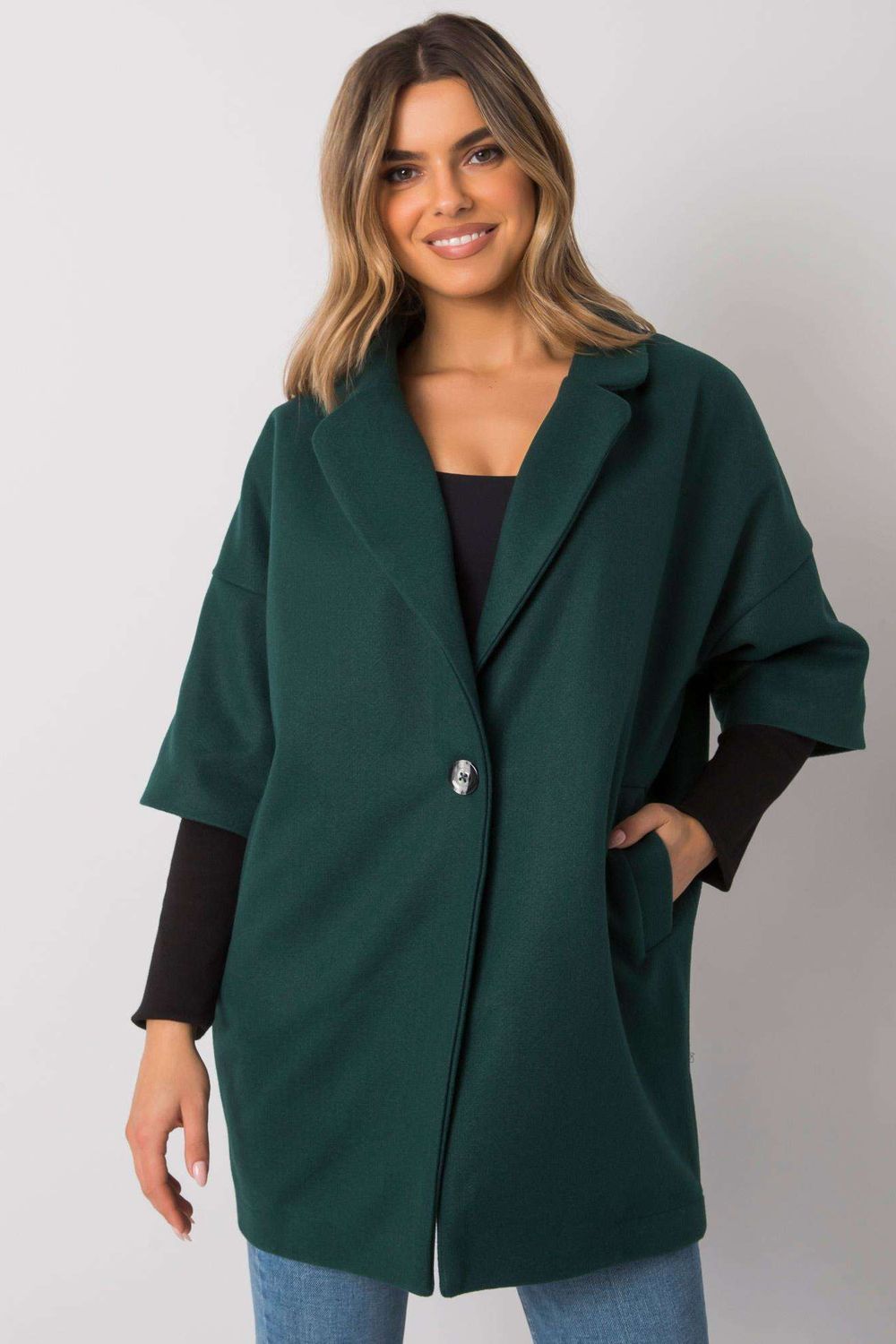  Coat model 172486 Rue Paris  green