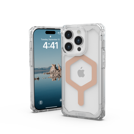 UAG Urban Armor Gear Plyo MagSafe Apple iPhone 15 Pro (ice-rose gold)