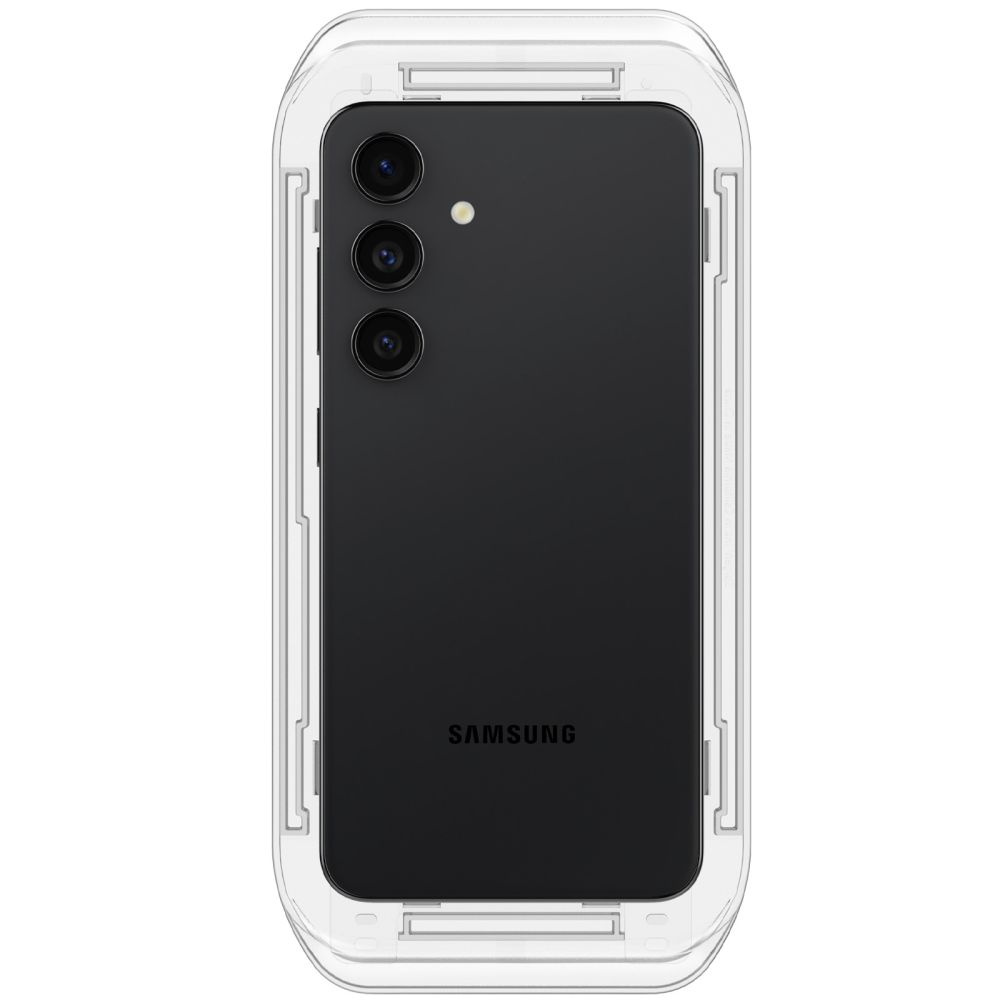Spigen GLAS.tR ez Fit Samsung Galaxy S24+ Plus Clear [2 PACK]