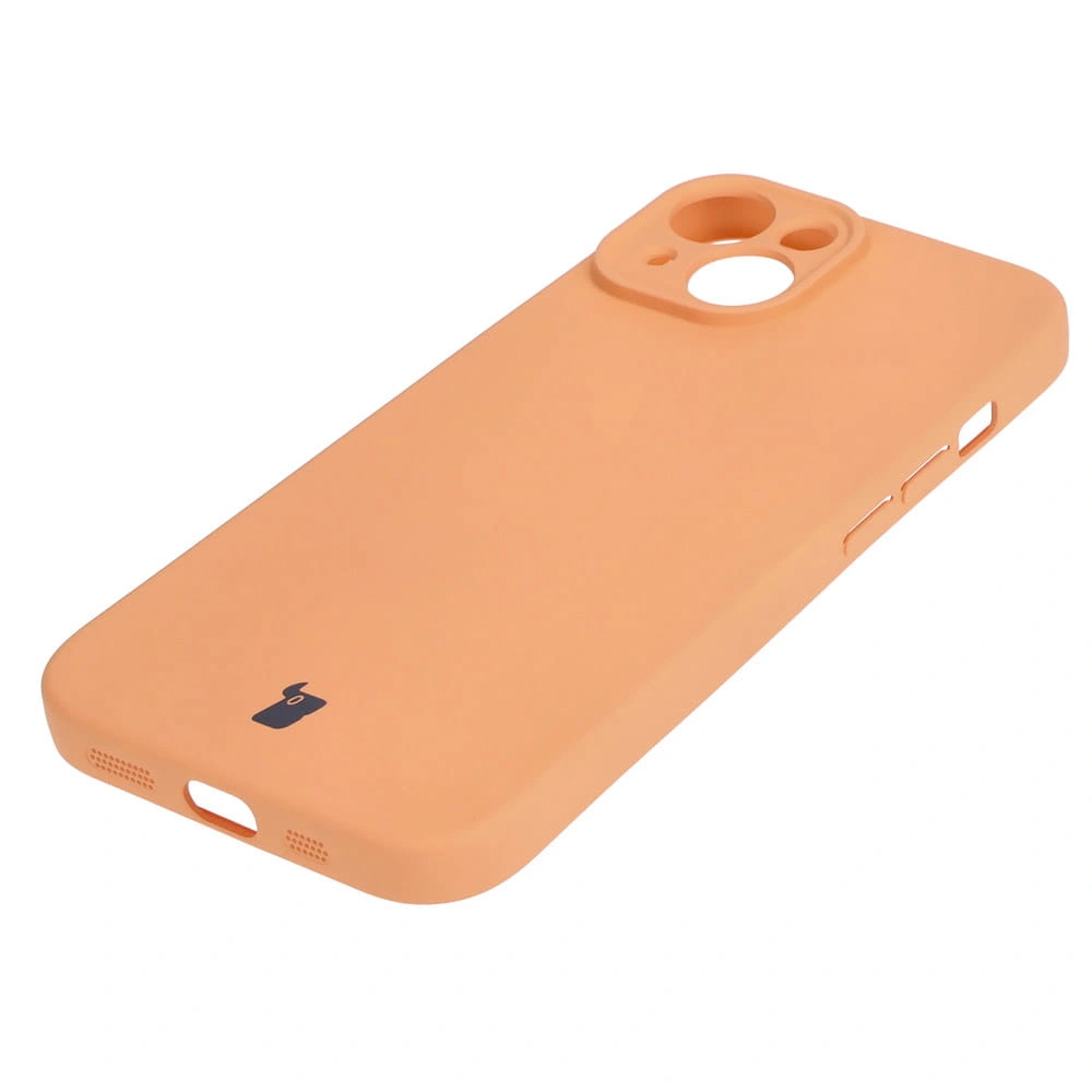 Bizon Case Silicone Apple iPhone 15 orange