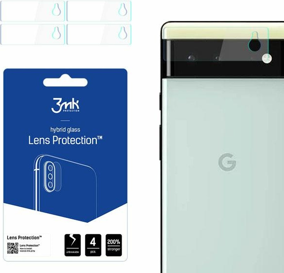 3MK Lens Protection Google Pixel 6 5G [4 PACK]