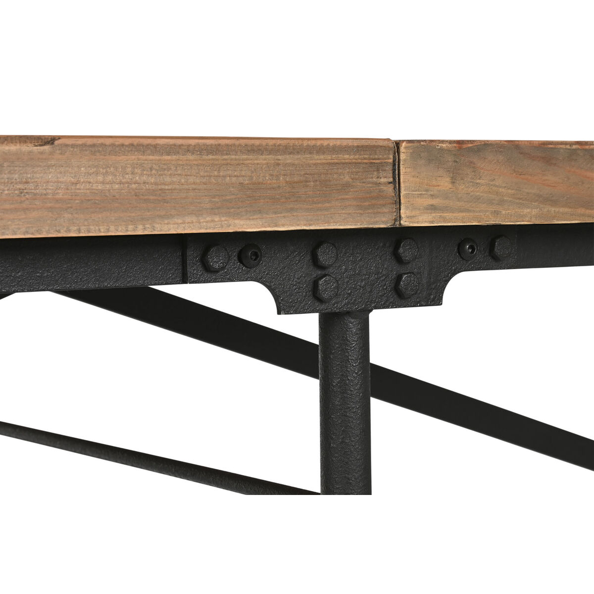 Dining Table Home ESPRIT Wood Metal 300 x 100 x 76 cm