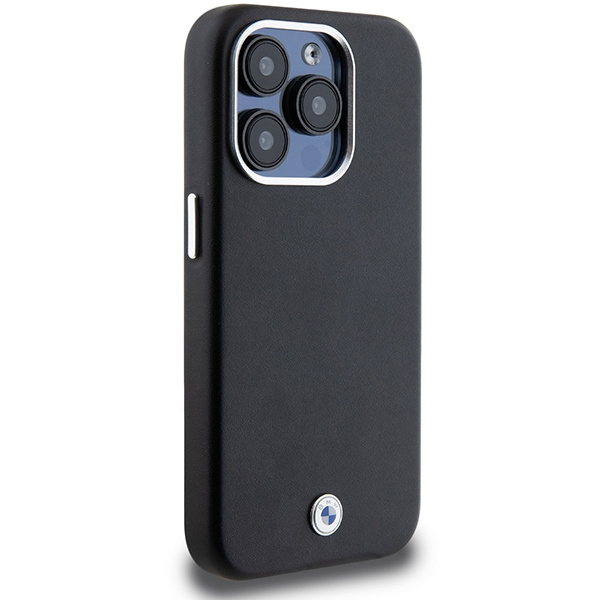 BMW BMHMP15L23PUFWK Apple iPhone 15 Pro Signature Wrapped Metal MagSafe black