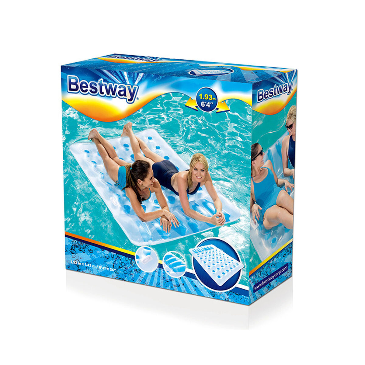 Air mattress Bestway Double 193 x 142 cm