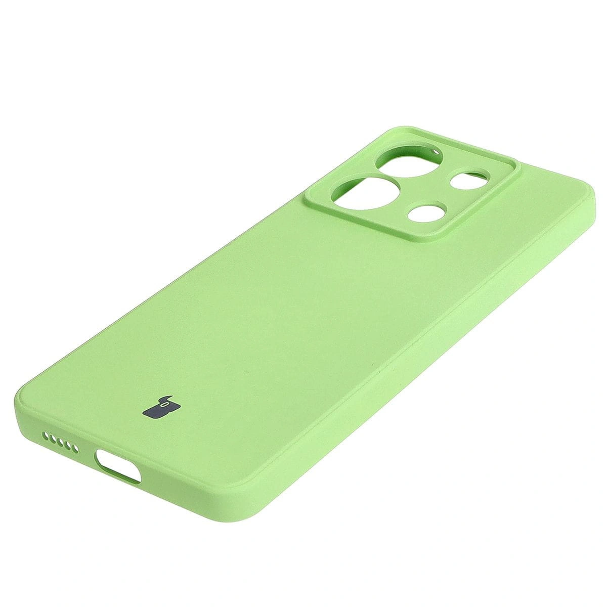 Bizon Case Silicone Sq Xiaomi Poco X6 / Xiaomi Redmi Note 13 Pro 5G light green