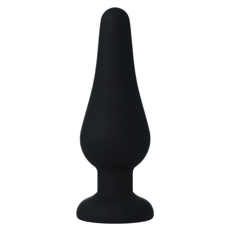 INTENSE ANAL PLUG PIPO M SILICONE BLACK 11 CM