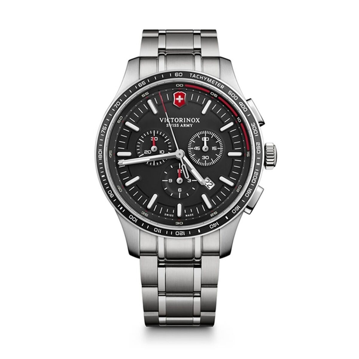Men's Watch Victorinox V241816 Black Silver