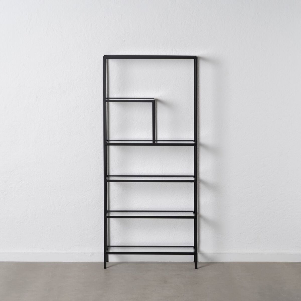 Shelves Black Crystal Iron 70 x 23 x 161 cm