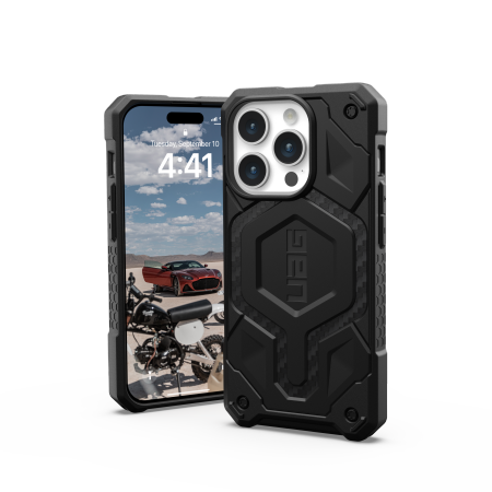 UAG Urban Armor Gear Monarch Pro Apple iPhone 15 Pro MagSafe (carbon fiber)