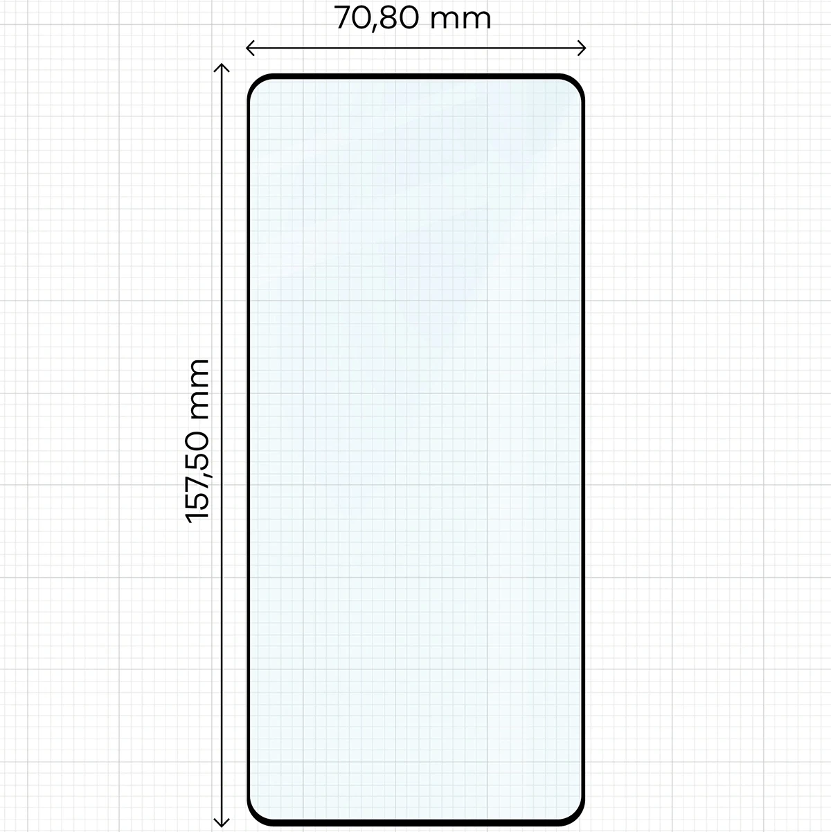 Szkło hartowane Bizon Glass Edge Duo do Xiaomi POCO F5 czarna ramka [2 PACK]