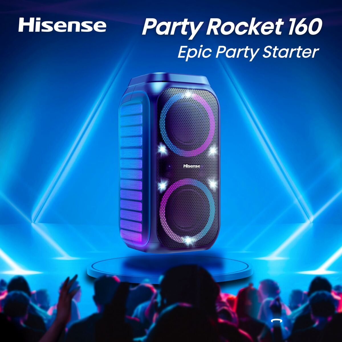 Portable Bluetooth Speakers Hisense PR160 Black Portable Bluetooth Speakers Hisense PR160 Black